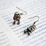 Robot Earrings, Dangle, Ant..