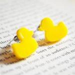 Rubber Duck Earrings, Nick..